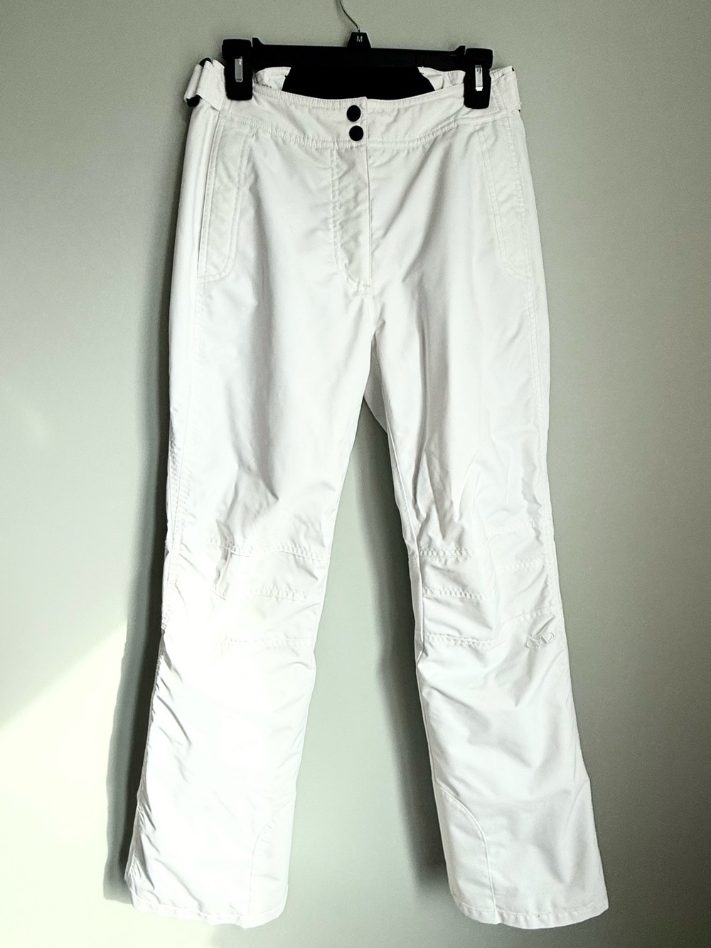 Marker White Women's Ski Pants - Insulated Winter Trousers